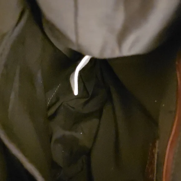 Lucky Brand Green Suede Hobo Bag with Brown Details - Picture 3 of 4